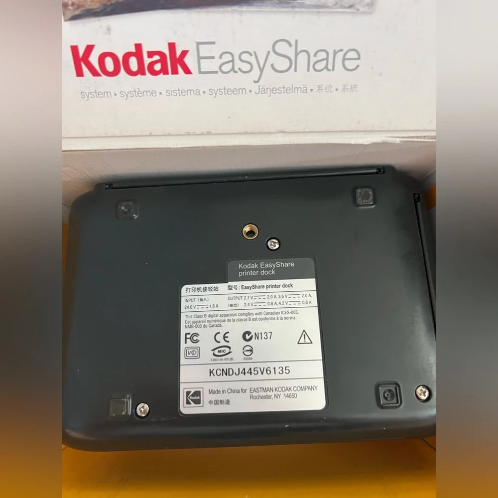 Lot Of 2 Kodak Easy Share Photo Printer Dock for CX & DX 6000 & 700 - Not Tested